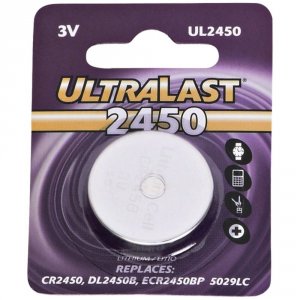 Ultralast UL2450 (r)   Cr2450 Lithium Coin Cell Battery