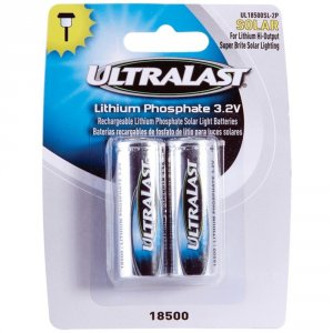 Ultralast UL18500SL-2P (r) Ul18500sl-2p Ul18500sl-2p 18500 Lithium Bat