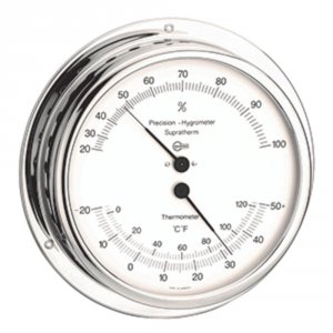 Barigo 930 Hygro-thermometer - Chromed Brass