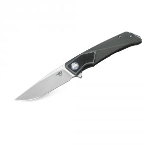 Bestech BT1804A Bestech Sky Hawk Folder Bb-satin Plain Gray Titanium H