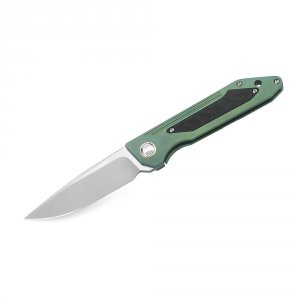 Bestech BT1803B Bestech Shinkanzen Folder Bb-satin Plain Green Titaniu