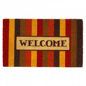 Summerfield 10018559 Autumn Striped Welcome Mat