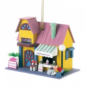 Songbird 10018682 Cupcake Bakery Birdhouse