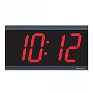 Pyramid 41357G Pyramid  4-inch Digital Clock - Rj45 - Polycarbonate - 