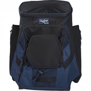 Rawlings R600-N R600 Players Baseball Backpack Navy