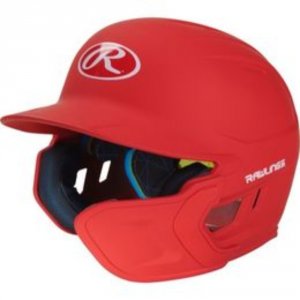 Rawlings MACHEXTR-S7-SR Mach Ext Batting Helmet-scarlet-sr-rh