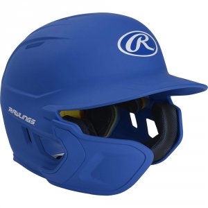 Rawlings MACHEXTL-R7-SR Mach Ext Batting Helmet-royal-sr-lh