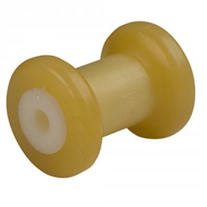 C.e. 29710 Spool Roller 4 - 12 Id - Gold Tpr Wbushing White Solid