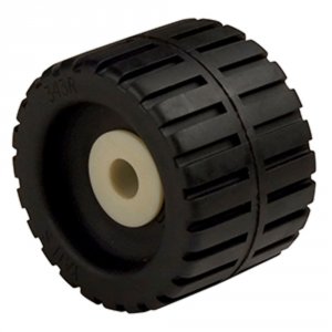 C.e. 29531 Ribbed Wobble Roller 4-38 - 58id Wbushing Black