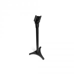 Maclocks 147B224SENB Adjustable Ipad Floor Stand With Locking Enclosur