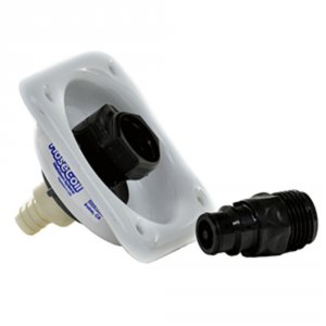 Hosecoil QR300 Bulk Head Quick Release  Shutoff