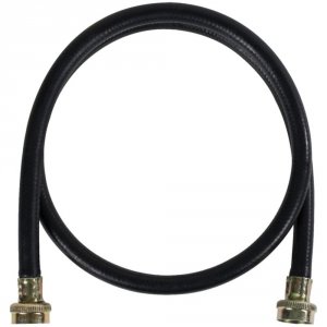 Certified WM60BR (r)  Black Epdm Washing Machine Hose, 5ft