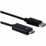 Ativa 36546 6 Feet Displayport To Hdmi Adapter Cable - Black