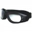 Bobster BCA001C Cruiser Goggles Black Frame Antifog Clear Lens