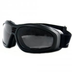 Bobster BT2001 Touring Ii Goggle Black Frame Antifog Smoked Lenses