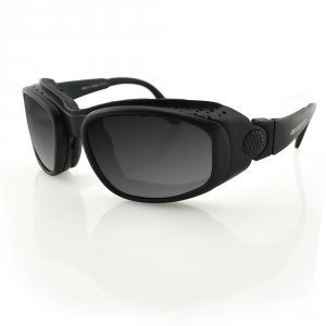 Bobster BSSA001AC Sport And Street Convertible-black Frame-3 Lenses