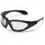 Bobster GXR001C Gxr Sunglass Black Frame Antifog Clear Lenses