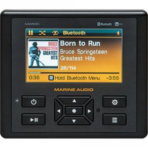 Jensen MA500 Marine Audio  4.3 Color Stereo Wbluetooth, Usb, Aux Input