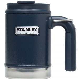 Stanley 10-01693-002 Classic 16oz Hammertone Navy Vacuum Camp Mug