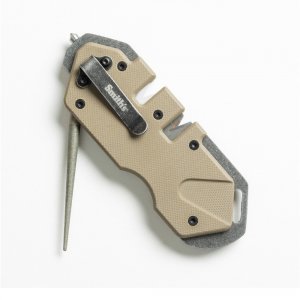 Smiths 50980 Pp1 Tactical Sharpener Desert Tan