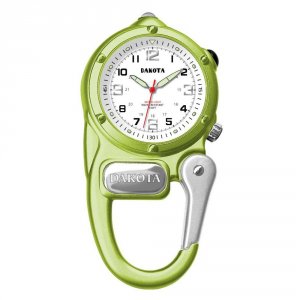 Dakota 38820 Mini Clip Microlight Carabiner Watch Lime