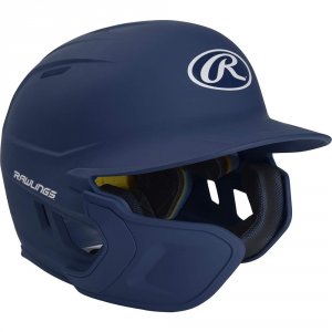 Rawlings MACHEXTL-N7-JR Mach Ext Batting Helmet-navy-jr-lh