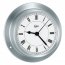 Barigo 683RF Sky Series Quartz Ship39;s Clock - Brushed Stainless Stee