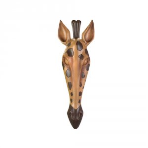 Accent 10017311 Wild Giraffe Wall Plaque