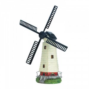 Summerfield 10018311 Solar Powered Windmill Lighthouse