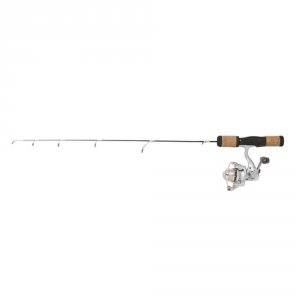 Frabill 6972 Fin-s Pro 30in Medium Ice Fishing Rod And Reel Combo