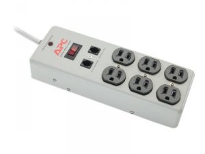 Apc P6TM Apc Essential Surgearrest 6 Outlets With Phone Protection 120