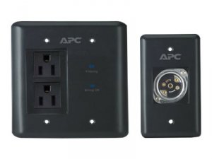 Apc INWALLKIT-BLK Apc Av Black In-wall Power Filter And Connection Kit