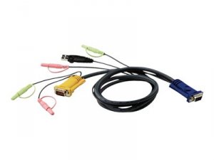 Aten 2L5301U 4 Usb Kvm Cable For Cs1758, With Full Audio Support (spea