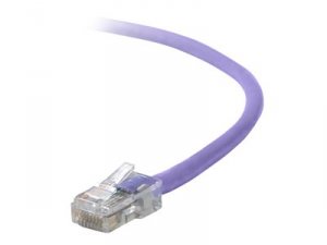 Belkin A3X126-10-PUR Cat5e Rj-45m To Rj-45m Cross-over 10 Cable Purple