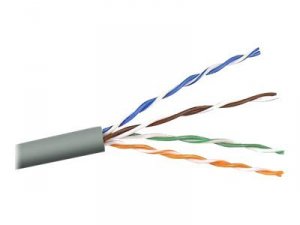 C2g A7L604-1000 1000ft Cable Cat5e 4pr 24awg Solid Gray