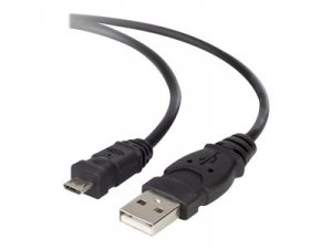 Belkin F3U151B03 Cable,usb,usbausbmicrob,3,blk