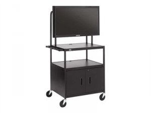 Bretford FP42ULC-P5BK Basics Flat Panel Multimedia Cart Fp42ulc-p5bk