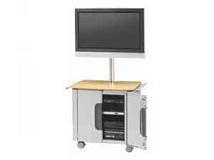 Bretford FPPC72V200 Basics Universal Large Flat Panel Monitor Cart