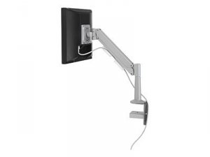 Bretford FPSM-D-ADJ1XX-AL Adj Height Sgl Flat Panel Desk Mount 15 30lb