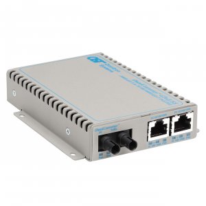 Omnitron 9460-0-21W 2x101001000 Poe Enet To Fiber