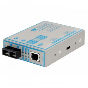 Omnitron 8302-0 10 Base-t 10base-fl Ethernet