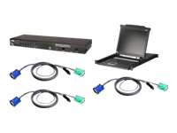 Aten CLCS1316MUKIT 17in Lcd Console And 16-port Kvm Bundle