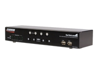 Startech SV431USBAN 4 Port Kvm Usb Audio Hub Ethernet Hub Audio Kvm