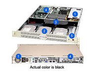 Supermicro CSE-812L-420CB System Cabinet Rack Mountable Extended Atx P