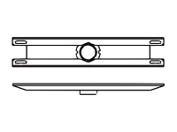 Peerless CMJ480 Ceilingplateforjumbo2000mountsblackfor20