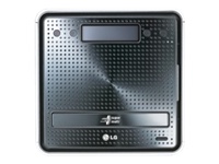 Lg N2R1D Nas 2 Bay Dvdr Enclosure R46mb W23mb Raid Hswap