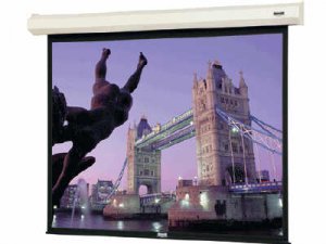 Mediatech MT-40782 Cosmopolitan 100 Diagonal Matte White Projection Sc