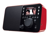 Logitech 930-000097 Squeezebox Radio Red