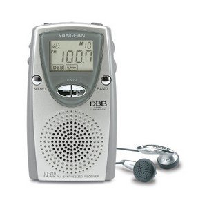 Sangean DT-210 Pocket Str Am Fm W Dig Disply