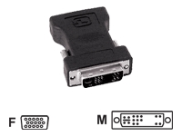 Siig CB-000061-S1 Dvi To Vga Adapter Dvi M To Db15f